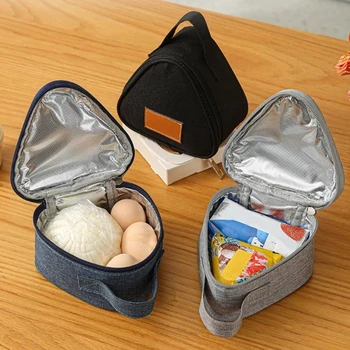 Praktische Kleine Tragbare Eis Taschen Mode Wasserdichte Kühltasche Mittagessen Freizeit Picknick Tasche Lebensmittel Tasche Lebensmittel Thermische Tasche 24BD