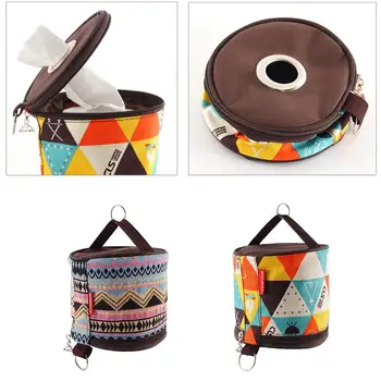 Outdoor Camping WC Papier Hängen Halter Roll Fall Folding Lagerung Box Tasche WC Gewebe Fall für Wandern Outdoor-Picknick -