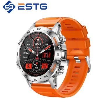K52 Smart Uhr Männer 1.39-Zoll-IPS-Bildschirm Bluetooth Anruf Benutzerdefinierte Zifferblatt Herz Rate Gesundheit Überwachung Outdoor Sport Smartwatch