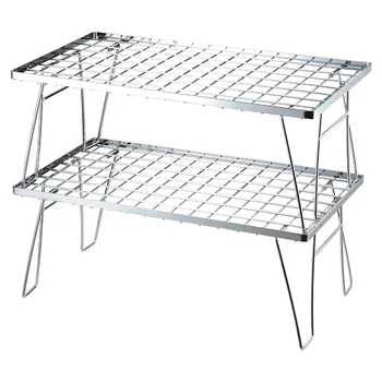 BBQ Steel Folding Table Outdoor Camping Tragbare Grill Tisch