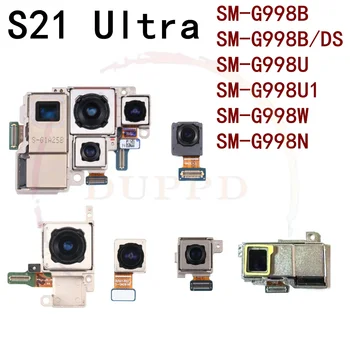 Original Vollen Satz Wichtigsten Zurück Facing (Tele + Tiefe + Breite) Kamera Flex Kabel Für Samsung Galaxy S21 Ultra-SM-G998B/DS SM-G998