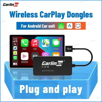 Carlinkit Drahtlose CarPlay USB Dongle für Android Auto Adapter für Android Auto Kopf Einheit Multimedia Player Mirrorlink Autokit Box