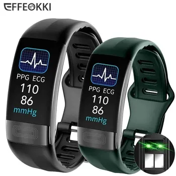 EKG+PPG Smart Armband Fitness Tracker für Frauen Männer Calorie Blutdruck Wasserdichte Sport Smartband Smartwatch Gesundheit