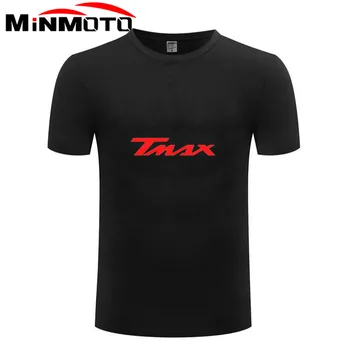 Für Yamaha Tmax 530 500 560 TMAX530 TMAX500 TMAX560 Tracer-LOGO Männer T-shirt 100% Baumwolle Sommer Kurzarm Rundhals Tees Männlichen