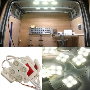 8Led/20led Innenbeleuchtung Kit Für Anhänger Lastwagen Sprinter Ducato Transit,Auto Dach Licht Kit Van Innen Decke Licht