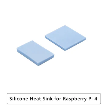 Silikon Thermische Pads für Raspberry Pi 4 CPU RAM Kühlkörper Passive Kühlung Wärmeableitung Kühlkörper für Raspberry Pi 4 Modell B