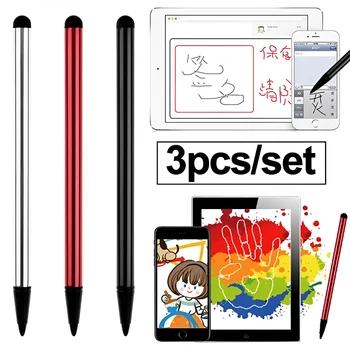 2 In 1 Universal Handy Tablet Touchscreen Stifte Kapazitiven Stylus Stift für Android iPhone iPad Samsung Tablet Schreibwaren Stift