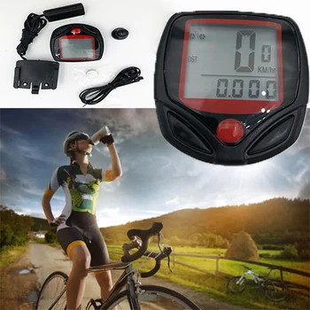 Fahrrad-Code-Meter Outdoor Radfahren Ausrüstung Road Counter Single Speed Tachometer Bergigen Fahrrad Zubehör