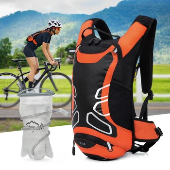 Ultra-light-15-liter Fahrrad-Rucksack, Mountainbike (MTB) oder Rennrad Radfahren Wasser Beutel, 2-liter-Wassersack