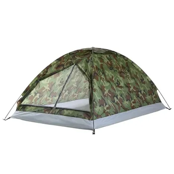 TOMSHOO Camping Zelt 2 Personen Wasserdicht PU1000mm Polyester Stoff Einzigen Schicht Zelt für Outdoor Reisen Wandern Backpacking