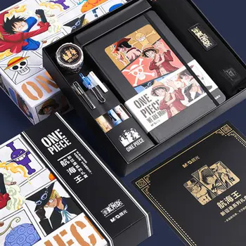 Yiwi 1 Set 20th anniversary One Piece notebook-anime One Piece Abbildung hochwertiges hardcover Mit Stift Tasche Aufkleber Verpackung