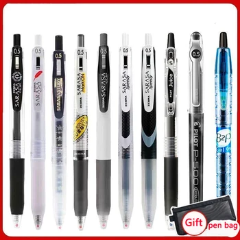 10pcs Japan Assorted Modell Gel Pen-Set Schreiben Prüfung Unterzeichnung Gel Ink Pen Kugelschreiber Fine Point Stifte für Student Schule Liefert