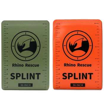 Rhino Rescue-Notfall-Schiene Formbar Medizinische Erste-Hilfe-Survival-Leichte Wiederverwendbare Combat Military Schiene Für Camping