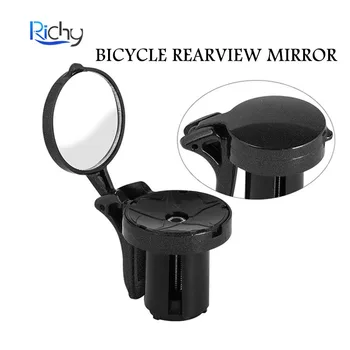Fahrrad Spiegel Mini Einstellbare Rückspiegel Für Rennrad 360 Grad Drehen Bike LENKER Seite Spiegel Bequem Und Sicher