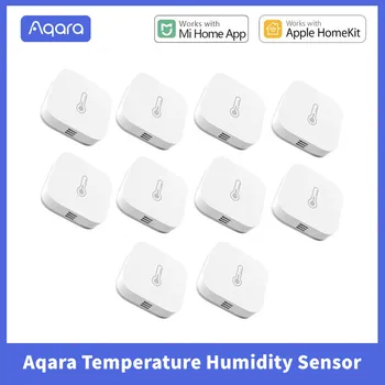Original Aqara Temperatur Feuchtigkeit Sensor Zigbee Smart Luftdruck Umwelt Sensor Smart Home Für Xiaomi Mihome Homekit APP
