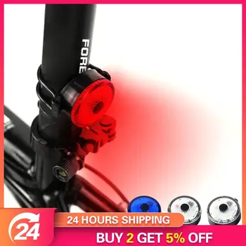 Radfahren Multi Beleuchtung Modi Fahrrad Licht USB Ladung Führte Fahrrad Licht Flash Schwanz Hinten Fahrrad Lichter Für Berge Bike Sattelstütze