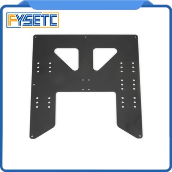 Schwarze Upgrade Y Wagen Eloxiertem Aluminium Platte Für A8 Brutstätte Unterstützung Für Prusa I3 Anet A8 3D Drucker