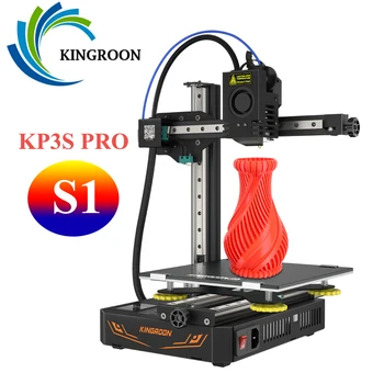 KINGROON Upgrade 3D Drucker KP3S PRO-S1-KIT Y-Achsen Double Guide MGN12 Rails Gurtstraffer Hohe Präzision Beginer Freundlich