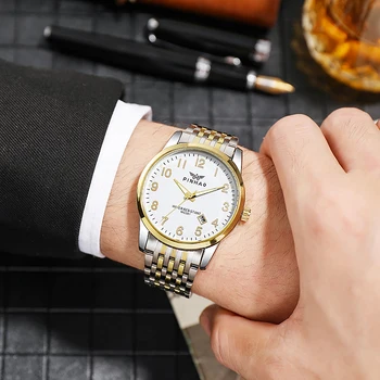 Hohe Qualität Kalender 2021 Neue Ankunft Luxus Designer Große Zifferblatt Männer Uhr Business Edelstahl Armbanduhr Relogio Masculino