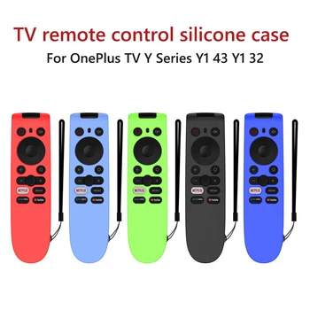 Für OnePlus TV Y-Serie Y1 43/Y1 32 Silikon Fernbedienung Fall Stimme Fernbedienung Abdeckung