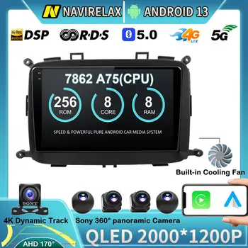 Android 13 Für Kia Carens 2013 2014 2015 2016 2017 2018 Auto Radio Multimedia Video Player Navigation GPS Autoradio Audio Auto BT