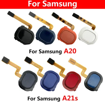 Original NEUE Getestet, Finger Reader Fingerprint Reader Sensor Return Key Home Button Flex Kabel Für Samsung Galaxy A11 A20 A21S