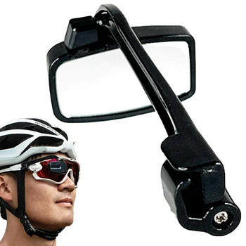 Radfahren Gläser Spiegel Leichte Brille Montiert Mini Rückansicht Spiegel Einstellbare Helm Rückspiegel Radfahren Zubehör