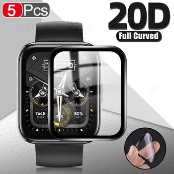 20D Gebogene Rand Vollen Weichen Schutzhülle Film Abdeckung Für Realme Watch 2 Pro HD Screen Protector Smart Watch Zubehör (Nicht Glas)