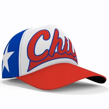 Chile Baseball Caps Free 3d Custom Made Name Number Team-Logo-Cl-Hut-Chl Republik Reisen spanischen Nation De Chilenischen Flagge Kopfbedeckungen