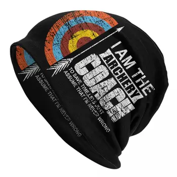 Bogenschießen Lieben Skullies Beanies Caps Für Männer Frauen Unisex Outdoor Winter Warme Gestrickte Hut Erwachsene Archer Motorhaube Hüte