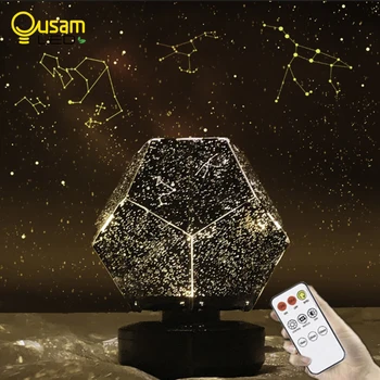 Galaxy Licht Projektor Nachthimmel Sterne Licht Raum-Wiederaufladbare Lampe für Schlafzimmer Dekoration Weihnachten Geschenk Kinder Nacht Licht