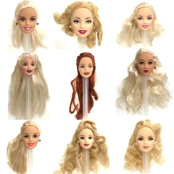 NK Mix Stil 1 Pcs Puppe Kopf Mode Haare Für 1/6 Puppe Zubehör Für 30 CM Mädchen Puppe Kinder Cosplay DIY Geschenk Spielzeug JJ